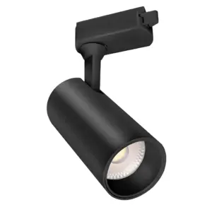 Spot Tube Preto Led 10w 3000k Autovolt para Trilho Tstp310 Lumanti
