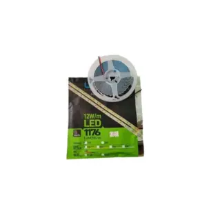 Fita Led 12v com 120leds Smd 6000k 12w 1176 Lumens Ip65 Irc80  Rolo de 5 Metros Lumanti