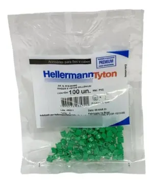 Anilha Identificacao Mhg2/5 0,5-6,0mm  5  Verde Hellermann