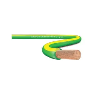 Cabo Flex 1,50mm Bwf-b Cu C5 Nbr247-3 750v Verde/amarelo Rcm/sil
