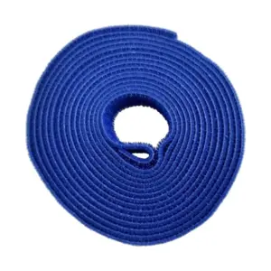 Rolo de Velcro Slim 20mm 3 Metros Azul Rohdina