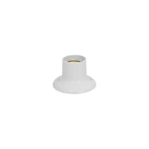 Soquete Fixo de Teto Plastico E27 4a/250v Branco Rohdina
