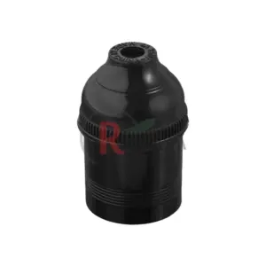 Soquete Pendente Termoplast E27 Preto 7881014 Rohdina