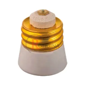 Adaptador de Porcelana E40 para E27 4a/250v 7881008 Rohdina