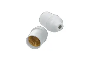 Soquete Pendente Termoplast E27 Branco 7881178 Rohdina