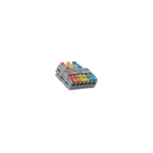 Conector Emenda e Derivacao 3 Pinos (3 Entradas/6 Saidas) 32a 0,5-4,0mm Cod.7881569 Rohdina