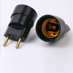 Soquete E-27 Adaptador Plug 2 Pinos 7881015 Rohdina