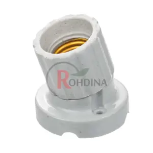 Soquete Porcelana Curvo E27 4a/250v 7881182 Rohdina