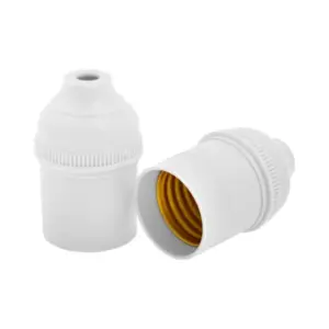 Soquete Pendente Termoplast E27 Branco 7881178 Rohdina