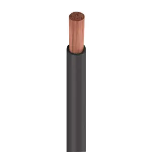 Cabo Flex 1,00mm Bwf-b Cu C5 Nbr247-3 750v Preto Rcm/sil
