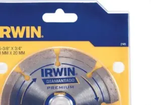 Disco Diamantado Segmentado Premiun 110mmx20mm Iw2145 Irwin