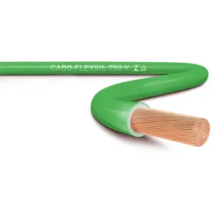 Cabo Flex 1,50mm Bwf-b Cu C5 Nbr247-3 750v Verde Rcm/sil