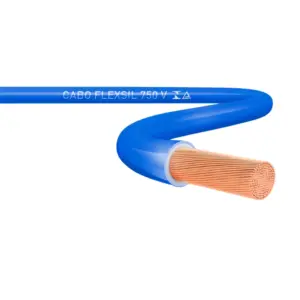 Cabo Flex 2,50mm Bwf-b Cu C5 Nbr247-3 750v Azul Rcm/sil