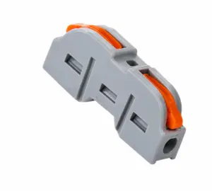 Conector Tipo Mordente e Derivacao 1 Pino (1 Entrada/1 Saida) 24a 1,5-2,5mm Cod.7881574 Rohdina