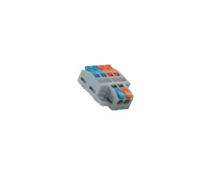 Conector Tipo Mordente e Derivacao 2 Pinos (2 Entradas/4 Saidas) 24a 1,5-2,5mm Cod.7881576 Rohdina
