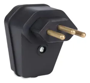 Plugue Reforçado 2p+t 20a 90° com Prensa Cabo Preto Pld8-3 Margirius