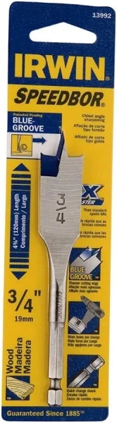 Broca Chata para Madeira Spdb1 50mm 6x3/4as Iw14005 Irwin