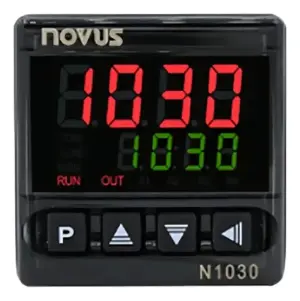 Control Tempo e Temperatura Digital N1030t-pr 100-240v 48x48 Novus