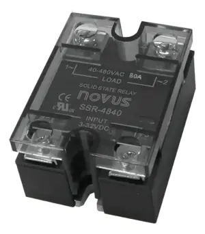 Rele de Estado Solido Ssr-4880 Input 3-32vdc 80a/480vac Novus