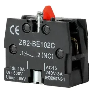 Bloco de Contato Zb2-be102 1nf para Botao Cod.4341 Sibratec