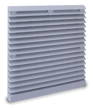 Veneziana com Filtro para Ventilador 18x18 e 20x20 Cod.9009 Sibratec