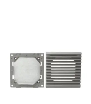 Veneziana com Filtro para Ventilador 12x12 Cod.9007 Sibratec