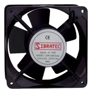 Ventilador Painel 180x180x60mm Bivolt Cod.8518 Sibratec