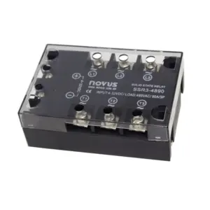 Rele de Estado Solido Trifasico Ssr3-4890 90a/480vac 3fases Novus